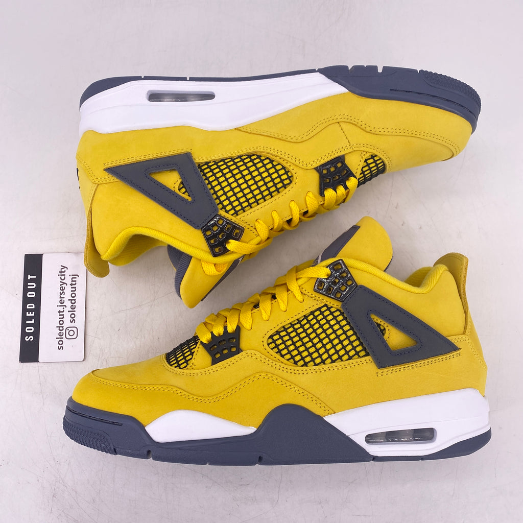 Air Jordan 4 Retro "Lightning" 2021 New Size 10.5