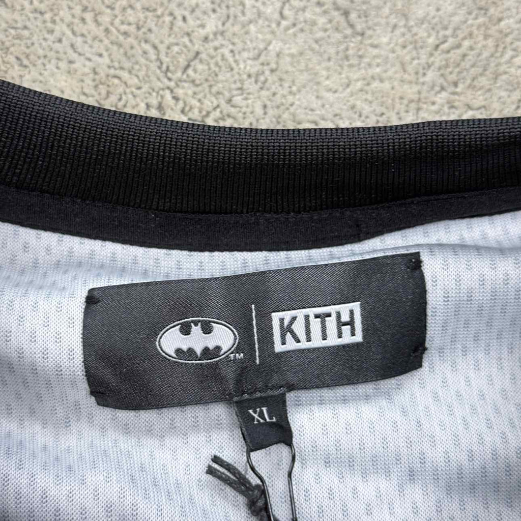 Kith Long Sleeve "BATMAN OTTO" Grey New Size XL