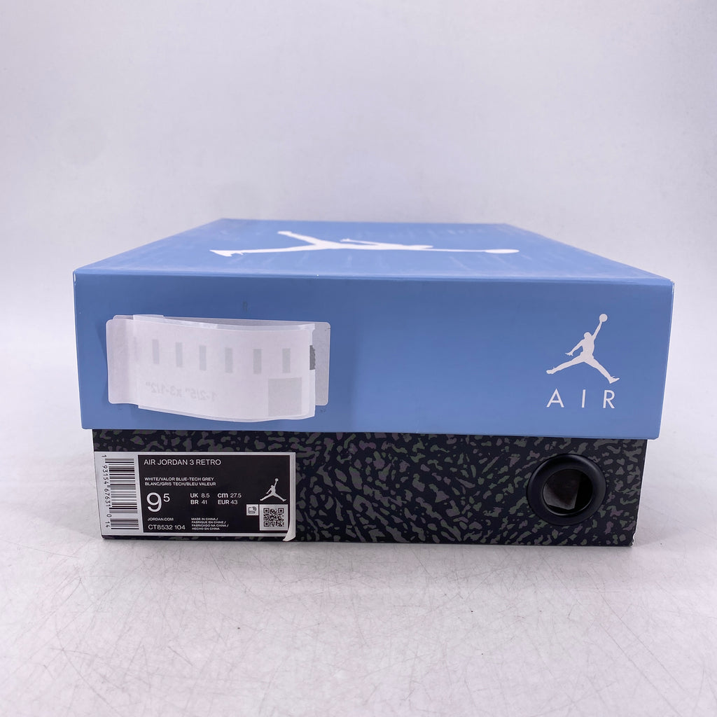 Air Jordan 3 Retro "Unc" 2020 Used Size 9.5