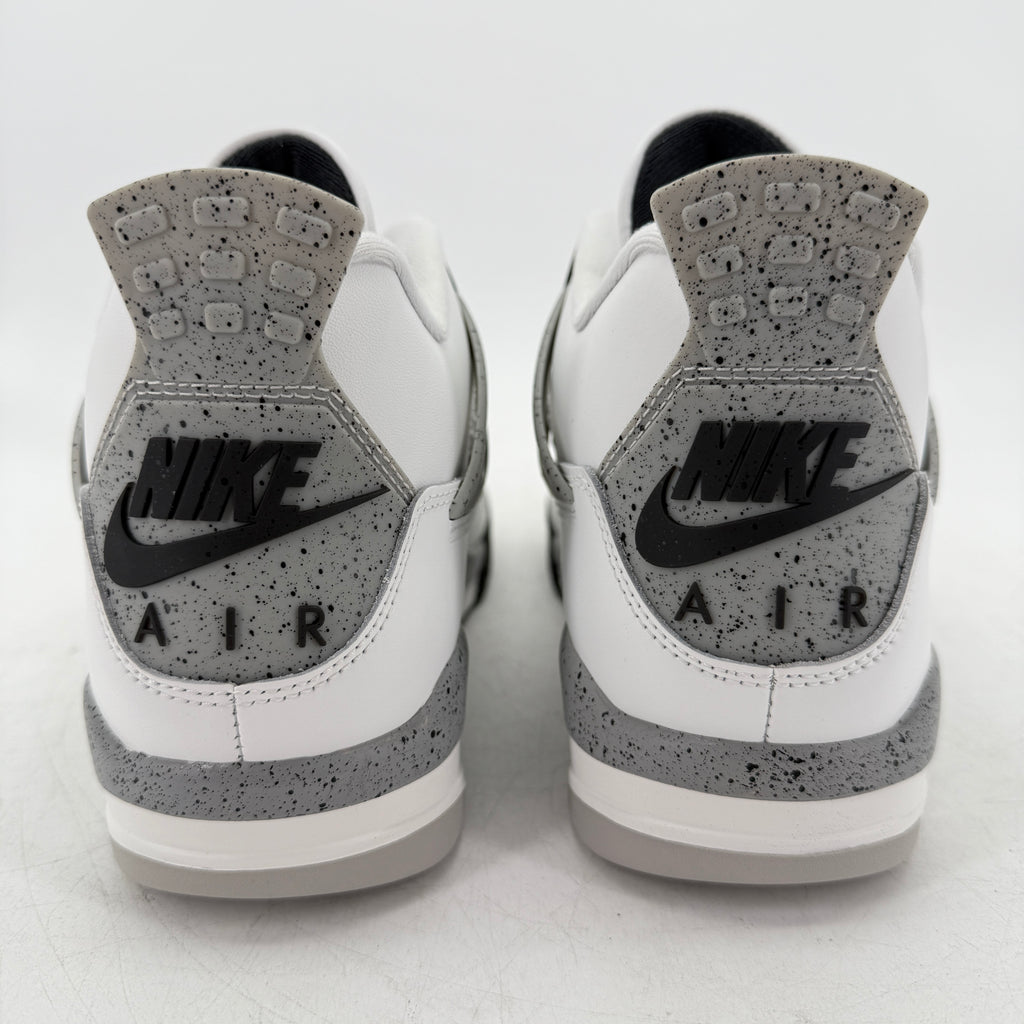 Air Jordan 4 Retro "White Cement" 2025 New Size 9