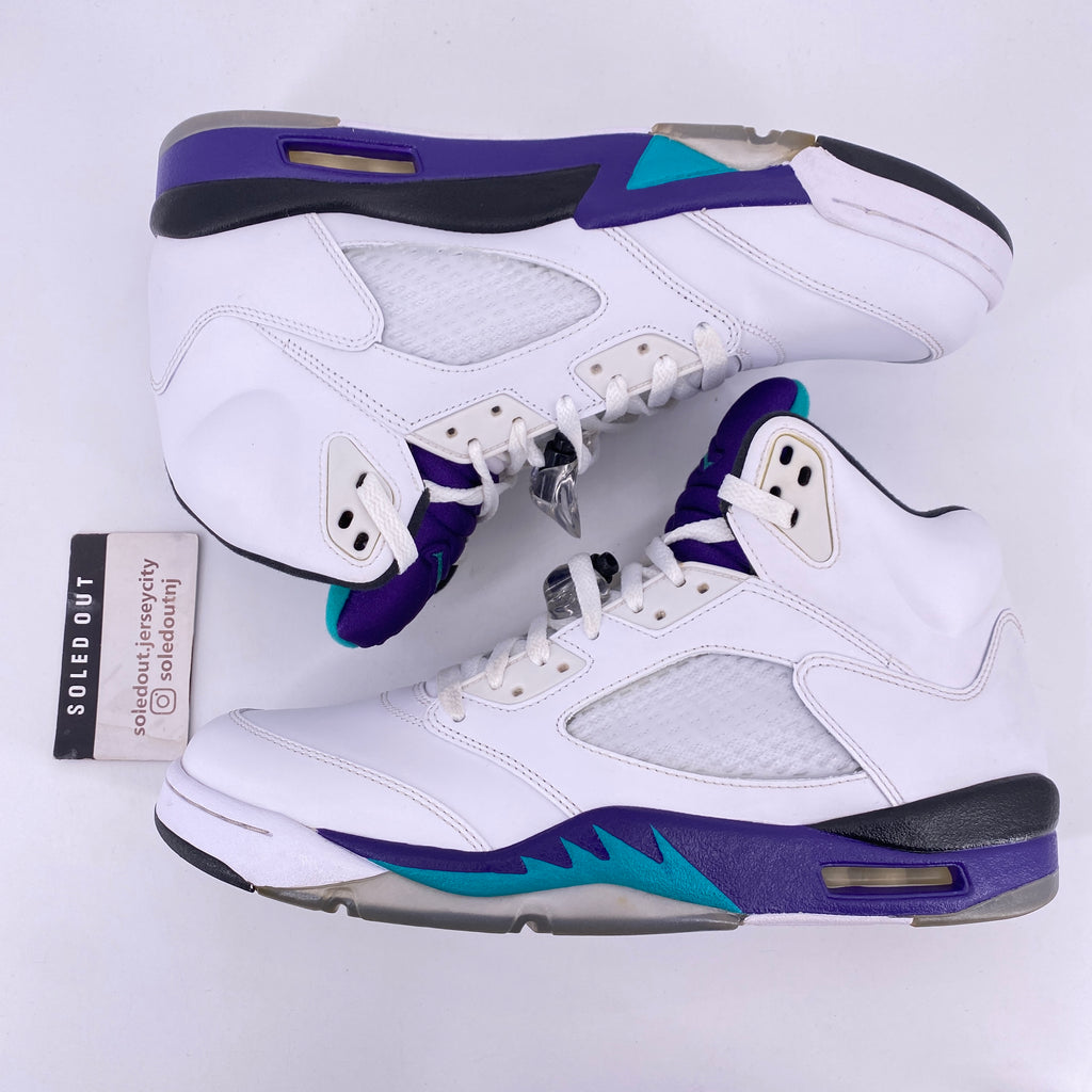 Air Jordan 5 Retro "Grape" 2013 Used Size 11