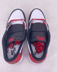 Air Jordan (GS) 1 Retro Low "Black Toe" 2023 New Size 5Y