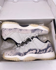 Air Jordan (GS) 11 Retro Low "Snake Light Bone" 2019 New Size 7Y