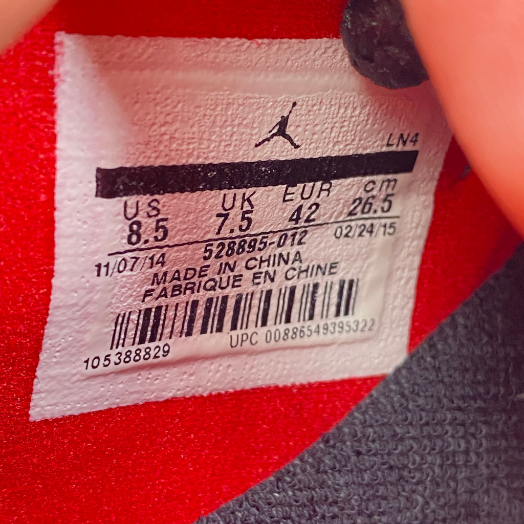Air Jordan 11 Retro Low "Bred" 2015 New Size 8.5