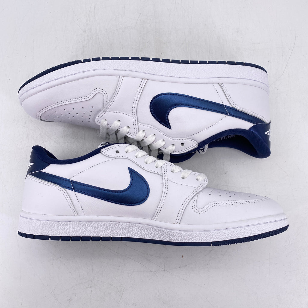 Air Jordan 1 Retro Low "Metallic Blue" 2024 New Size 12