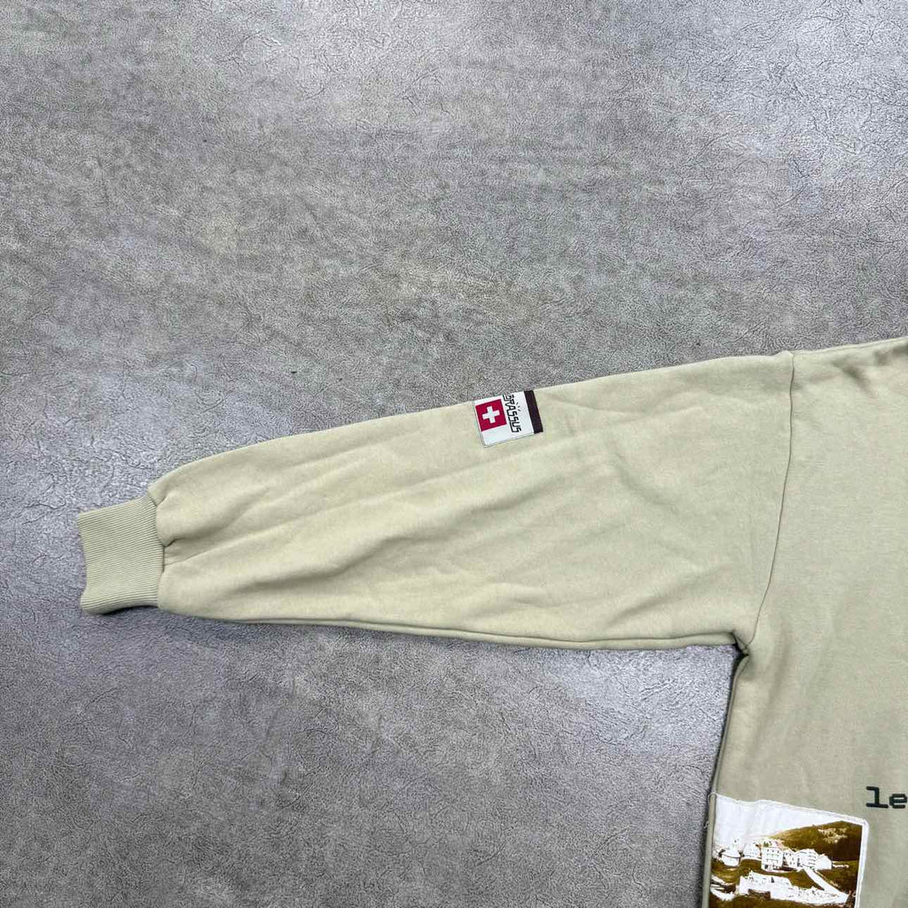 Travis Scott Zip Up "AUDEMARS PIGUET LE BRASSUS" Khaki Used Size L