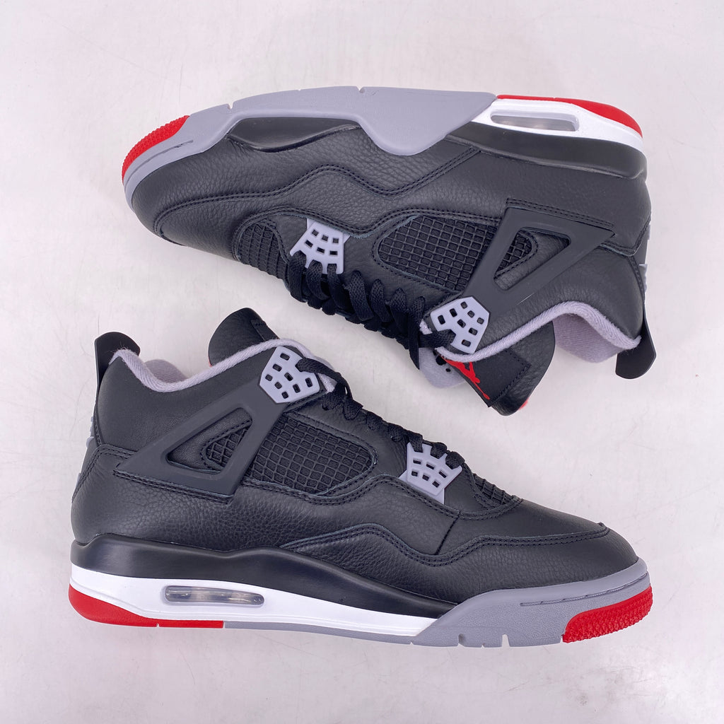 Air Jordan 4 Retro "Bred Reimagined" 2024 New Size 10