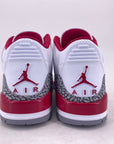 Air Jordan 3 Retro "Cardinal Red" 2022 New Size 9