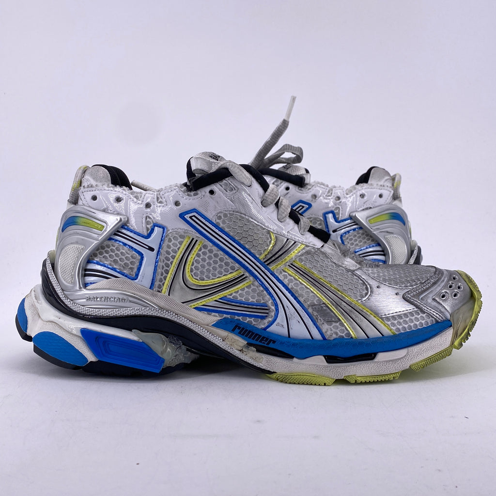 Balenciaga Runner "White Yellow Blue"  New Size 43