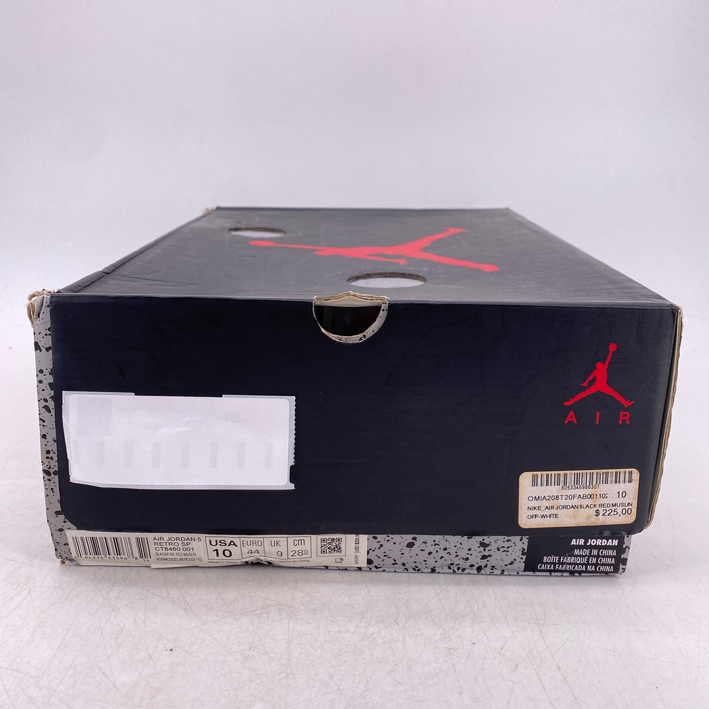 Air Jordan 5 Retro "Ow Black" 2020 Used Size 10