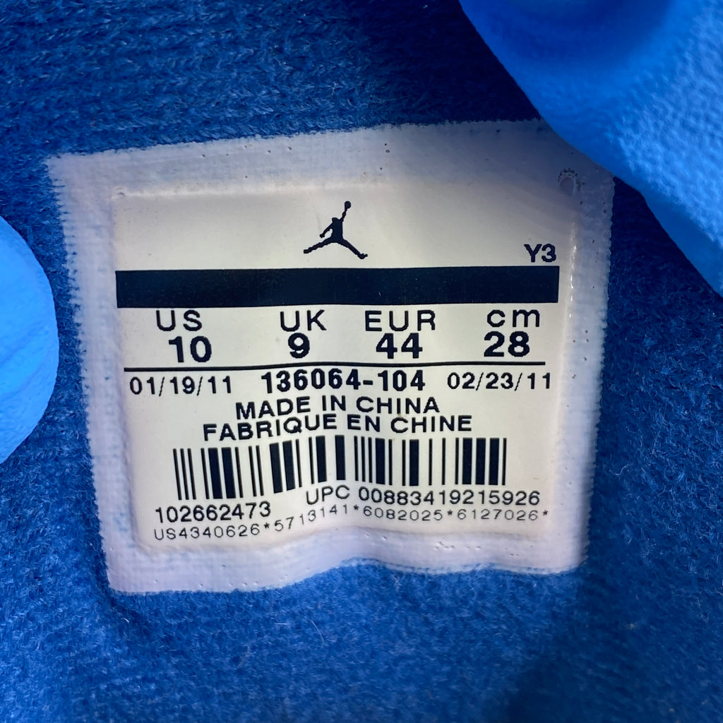 Air Jordan 3 Retro "True Blue" 2011 Used Size 10