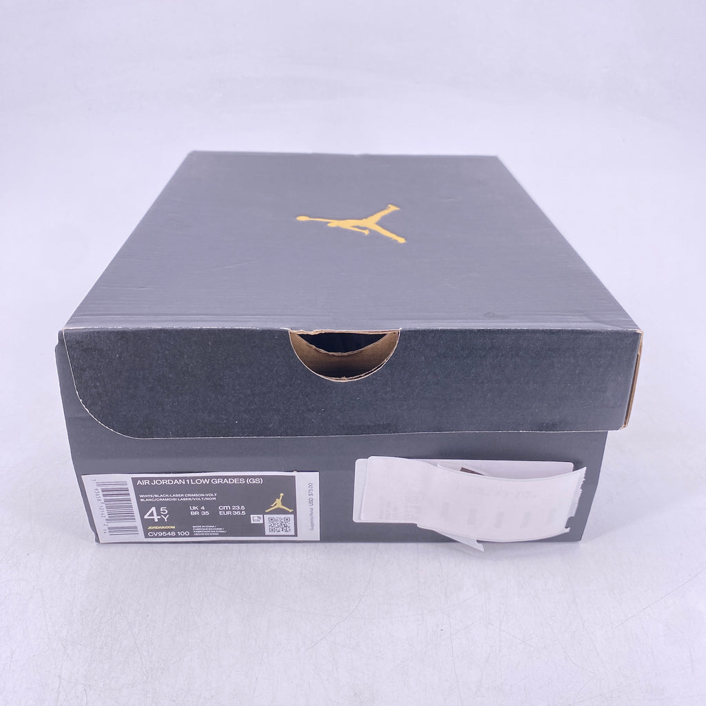 Air Jordan (GS) 1 Low "Multi-Color Midsoles" 2020 Used Size 4.5Y