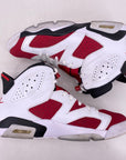 Air Jordan 6 Retro "Carmine" 2021 Used Size 12.5