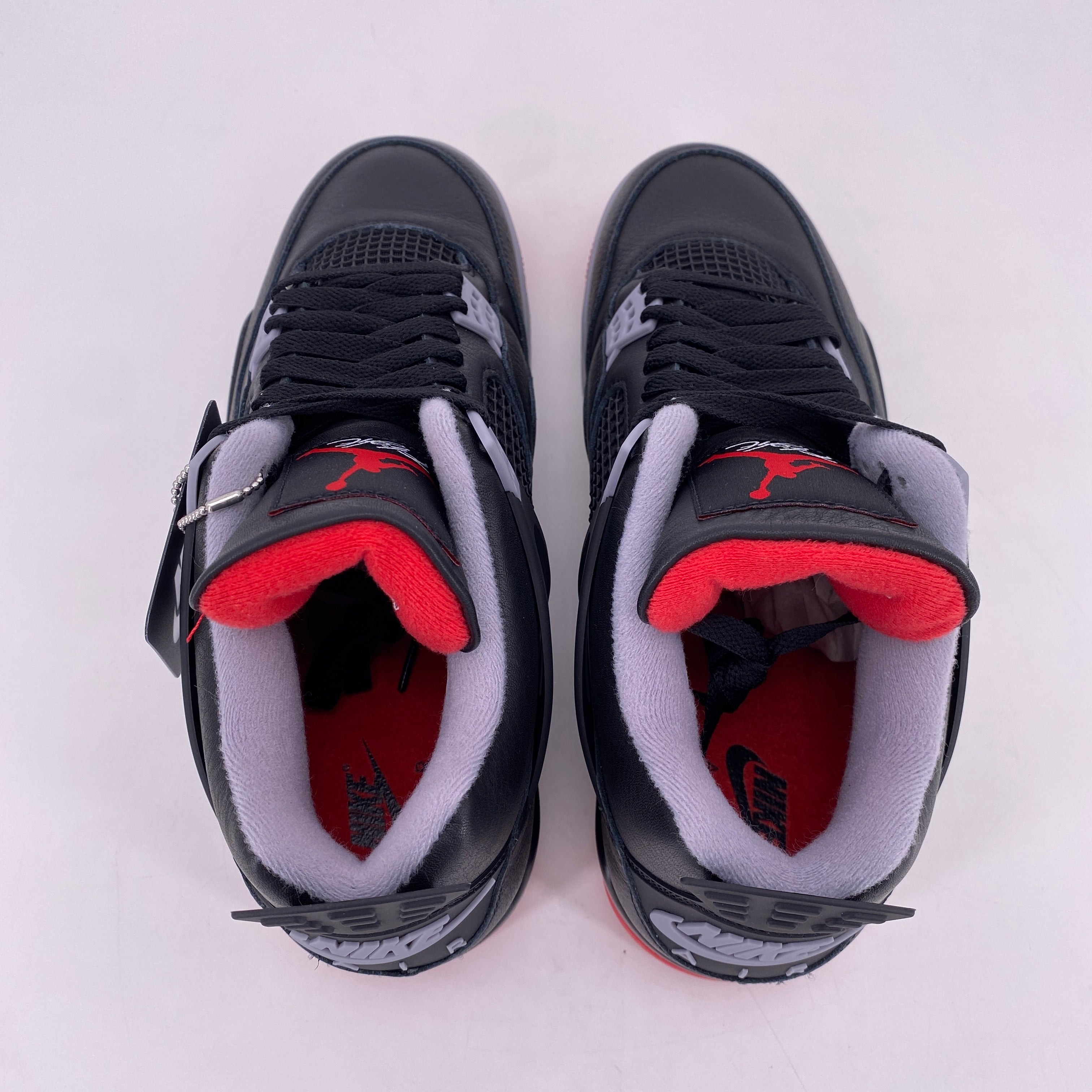 Air Jordan 4 Retro &quot;Bred Reimagined&quot; 2024 New Size 10.5