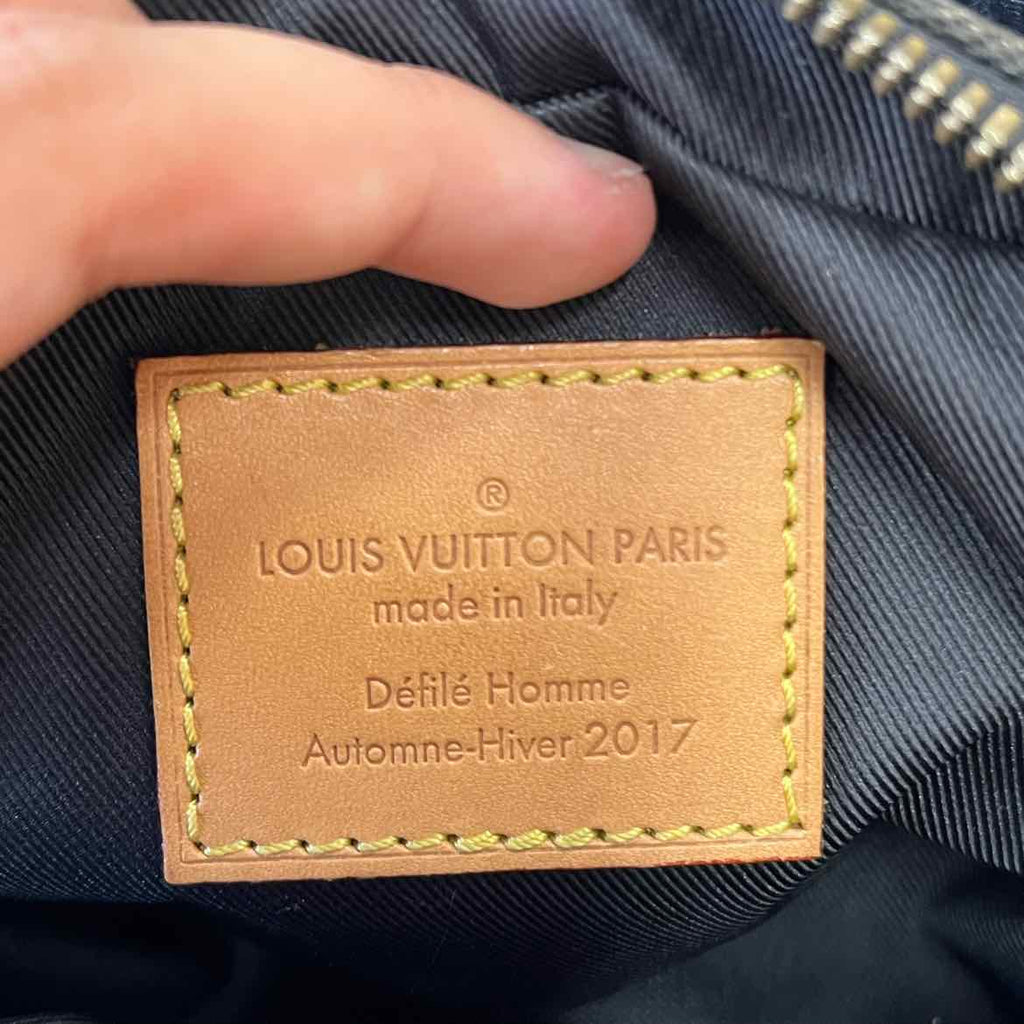 Louis Vuitton Waist Bag "SUPREME BUMBAG" Used Brown