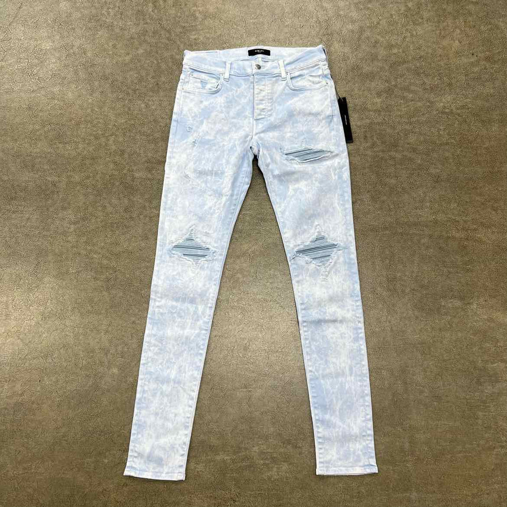 Amiri Jeans "MX1" Baby Blue New Size 32