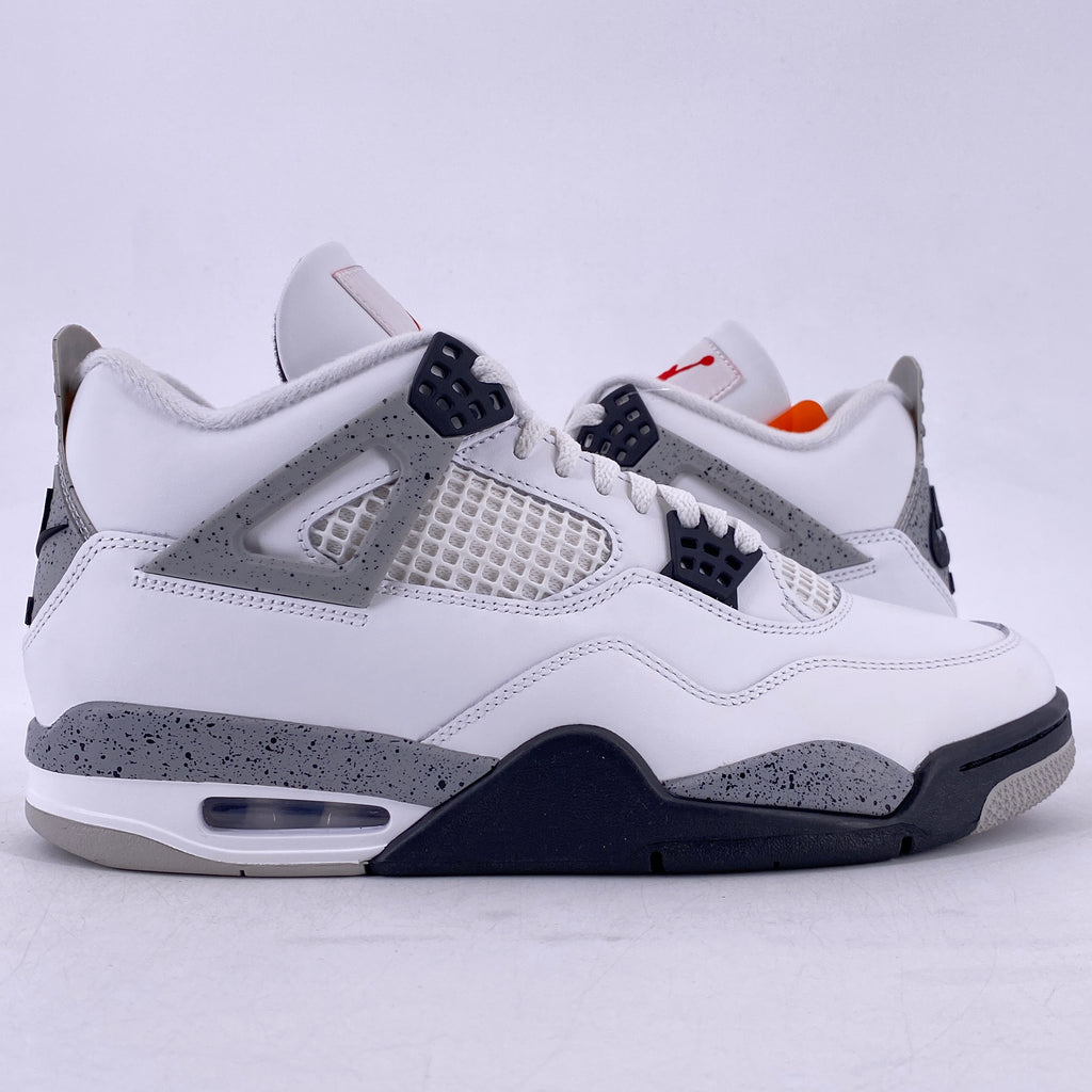 Air Jordan 4 Retro "White Cement" 2025 New Size 10.5