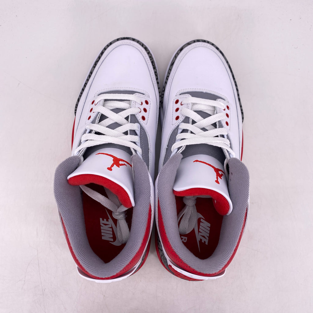 Air Jordan 3 Retro "Fire Red" 2022 New Size 9.5