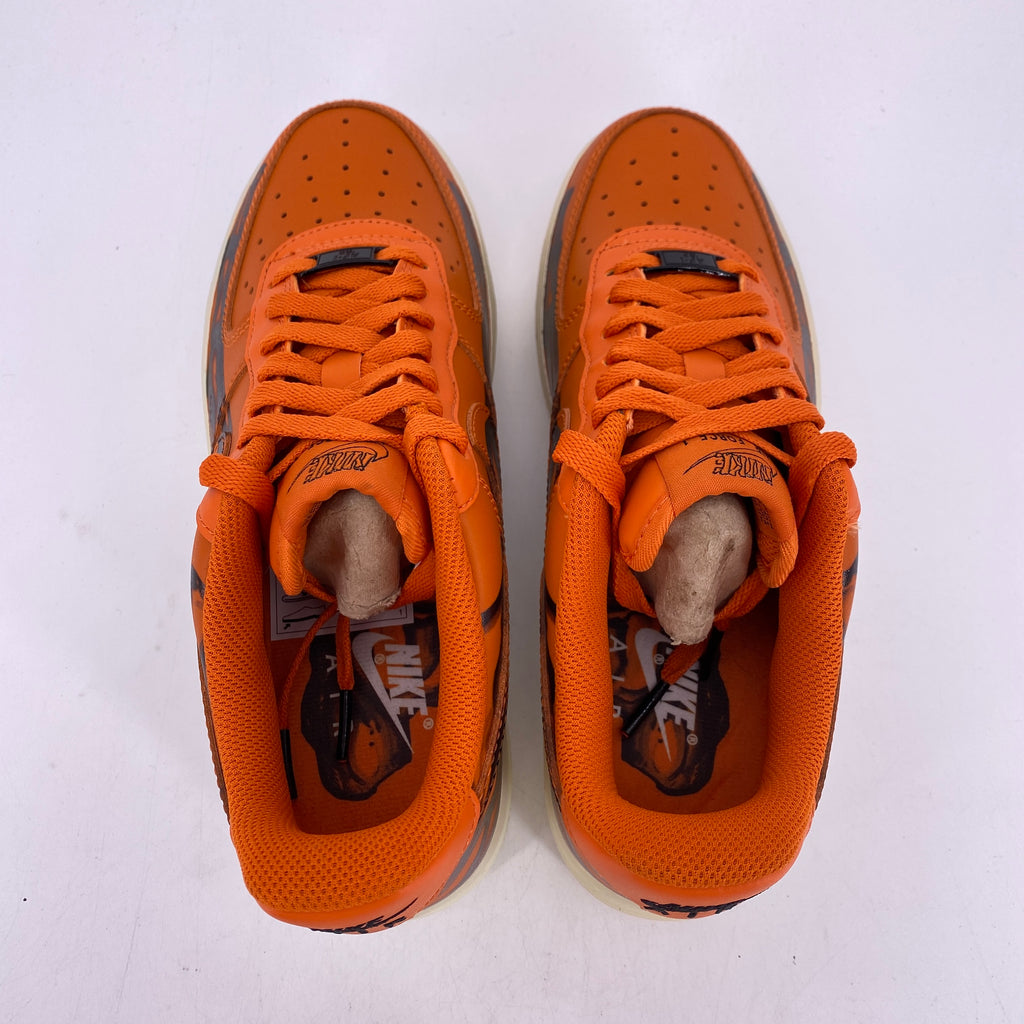Nike Air Force 1 Low "Orange Skeleton" 2020 New Size 6.5