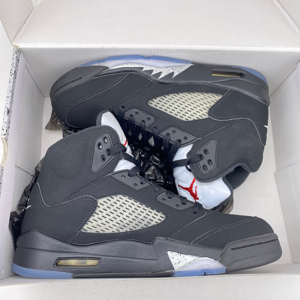 Air Jordan 5 Retro "Black Metallic" 2016 Used Size 9.5
