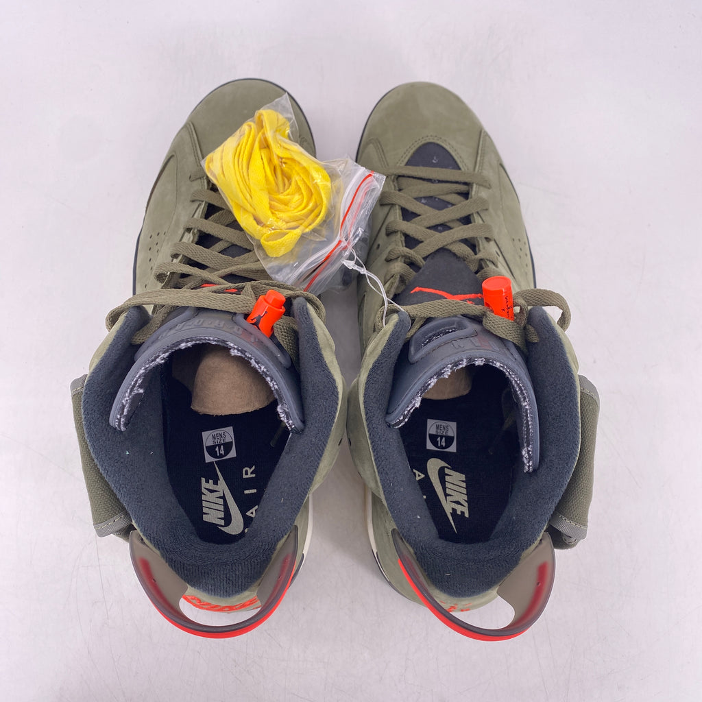 Air Jordan 6 Retro "Travis Scott" 2019 New Size 14