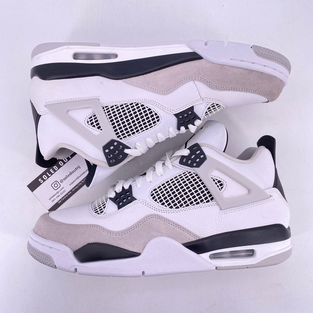 Air Jordan 4 Retro "Military Black" 2022 New Size 12