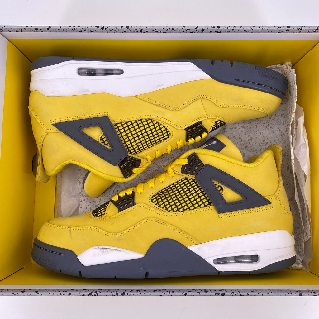 Air Jordan 4 Retro "Lightning" 2021 Used Size 12
