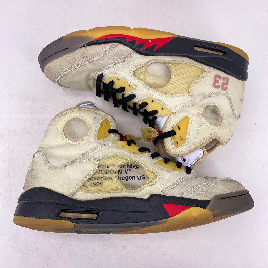 Air Jordan 5 Retro "Ow Sail" 2020 Used Size 13
