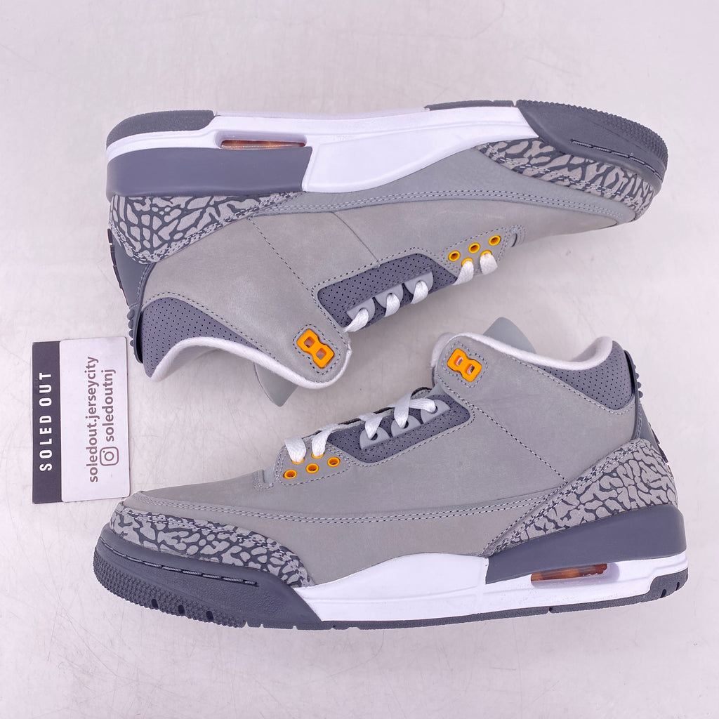 Air Jordan 3 Retro "Cool Grey" 2021 New Size 8.5