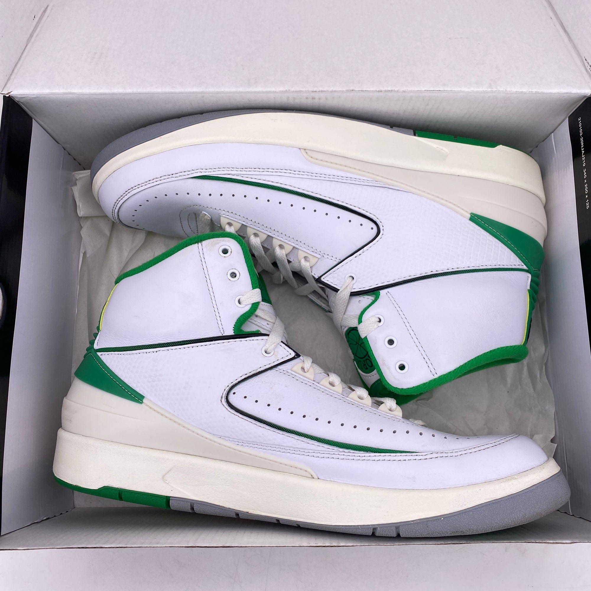 Air Jordan 2 Retro &quot;Lucky Green&quot; 2023 Used Size 11.5