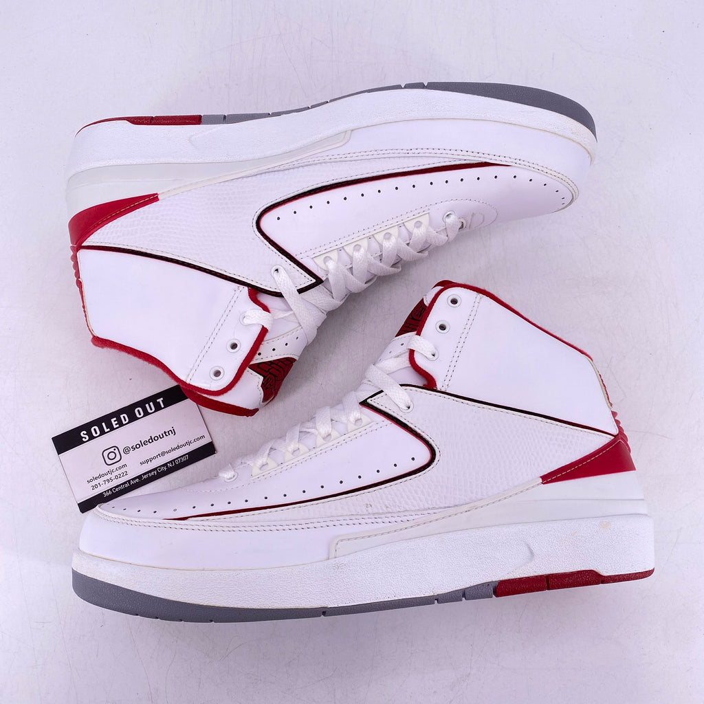 Air Jordan 2 Retro "White Red" 2014 New Size 12