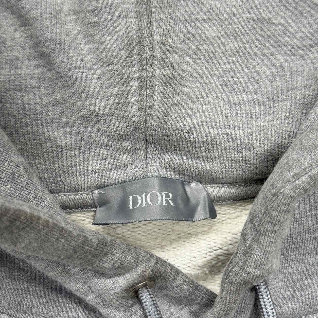 Dior Hoodie &quot;POKER&quot; Grey Used Size XL