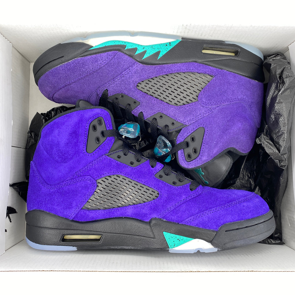 Air Jordan 5 Retro "Alternate Grape" 2020 New Size 9