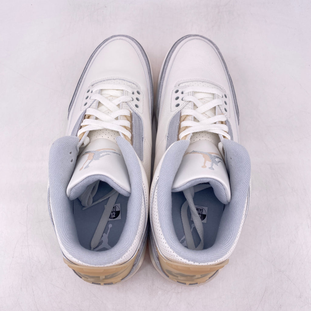Air Jordan 3 Retro "Craft Ivory" 2024 New Size 12