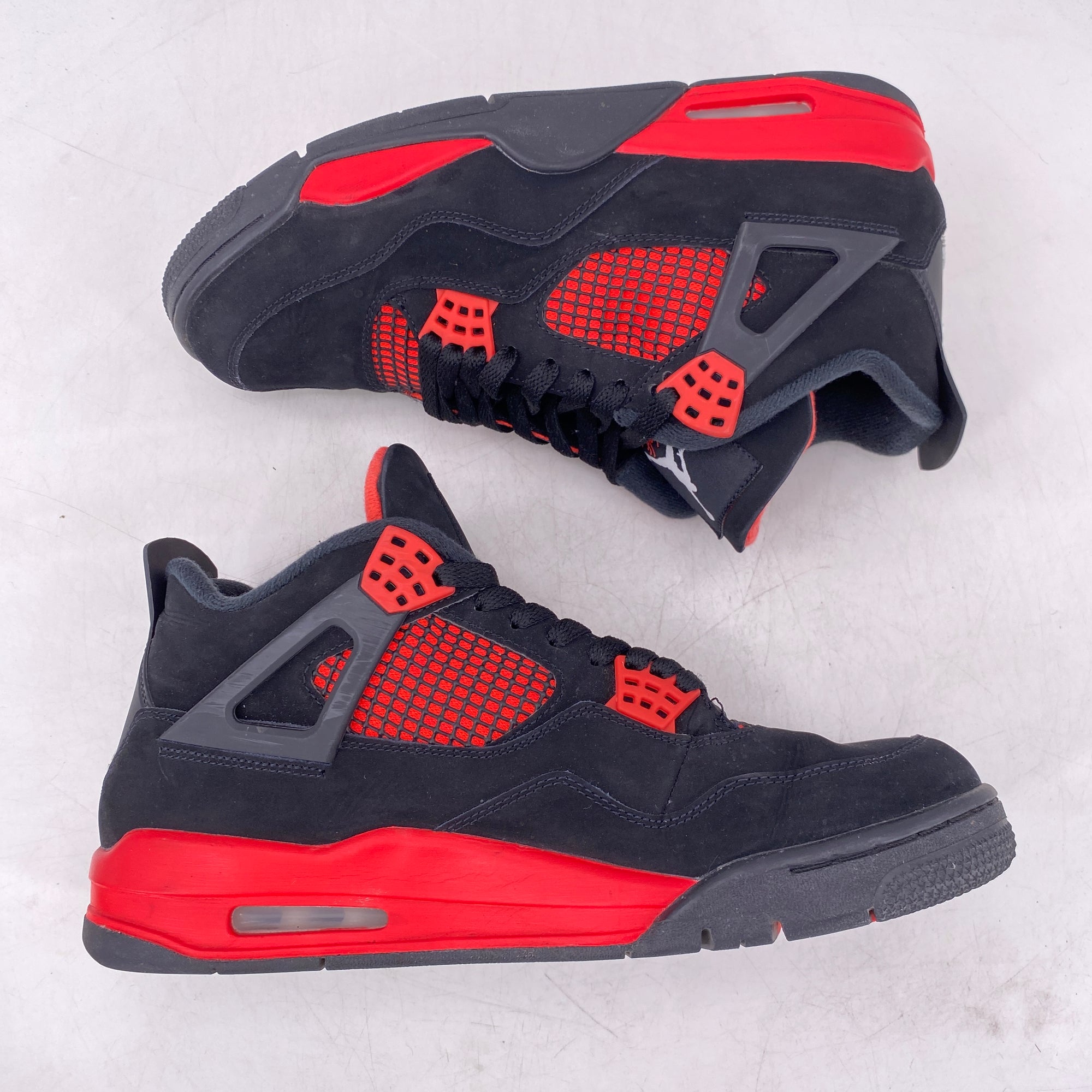 Air Jordan 4 Retro &quot;Red Thunder&quot; 2022 Used Size 11