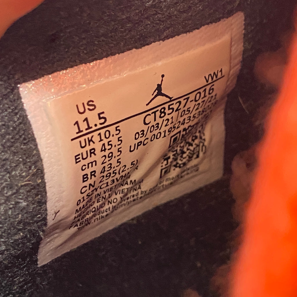 Air Jordan 4 Retro "Red Thunder" 2022 Used Size 11.5