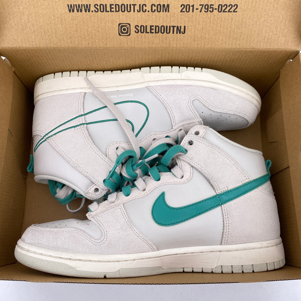 Nike Dunk High "First Use Sail" 2021 Used Size 9