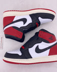 Air Jordan (GS) 1 Retro High OG "Black Toe Reimagined" 2025 New Size 6.5Y