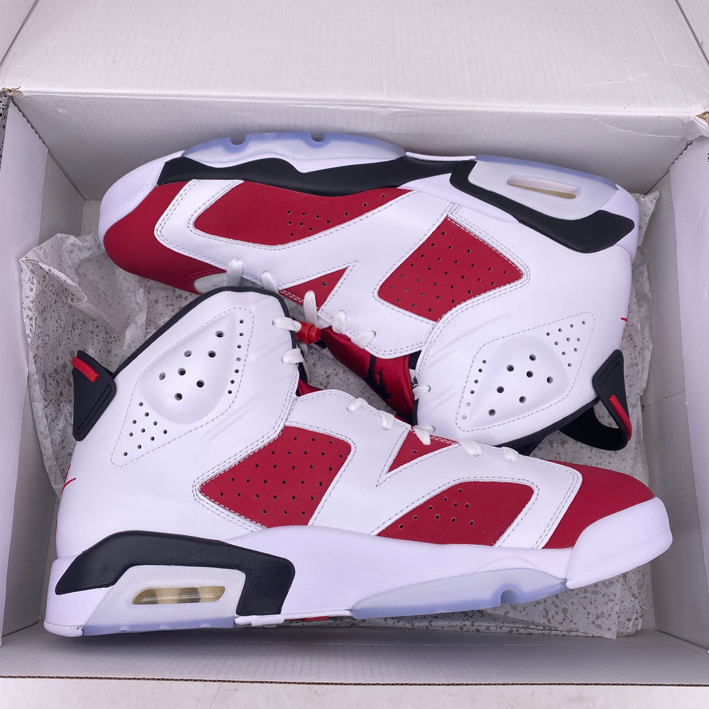 Air Jordan 6 Retro "Carmine" 2021 New Size 11.5