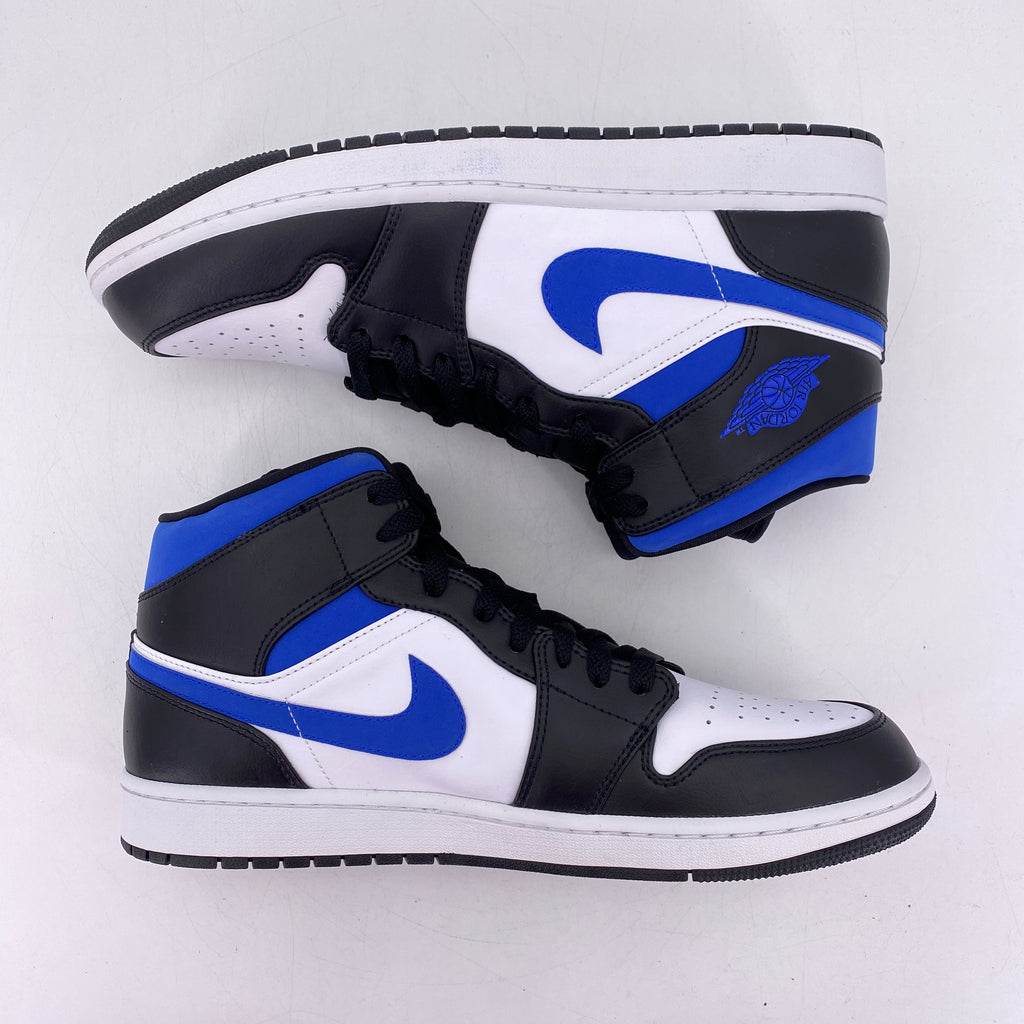 Air Jordan 1 Mid "Black Racer Blue" 2021 New Size 13