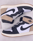 Air Jordan (W) 1 Retro High OG "Latte" 2024 New Size 9.5W