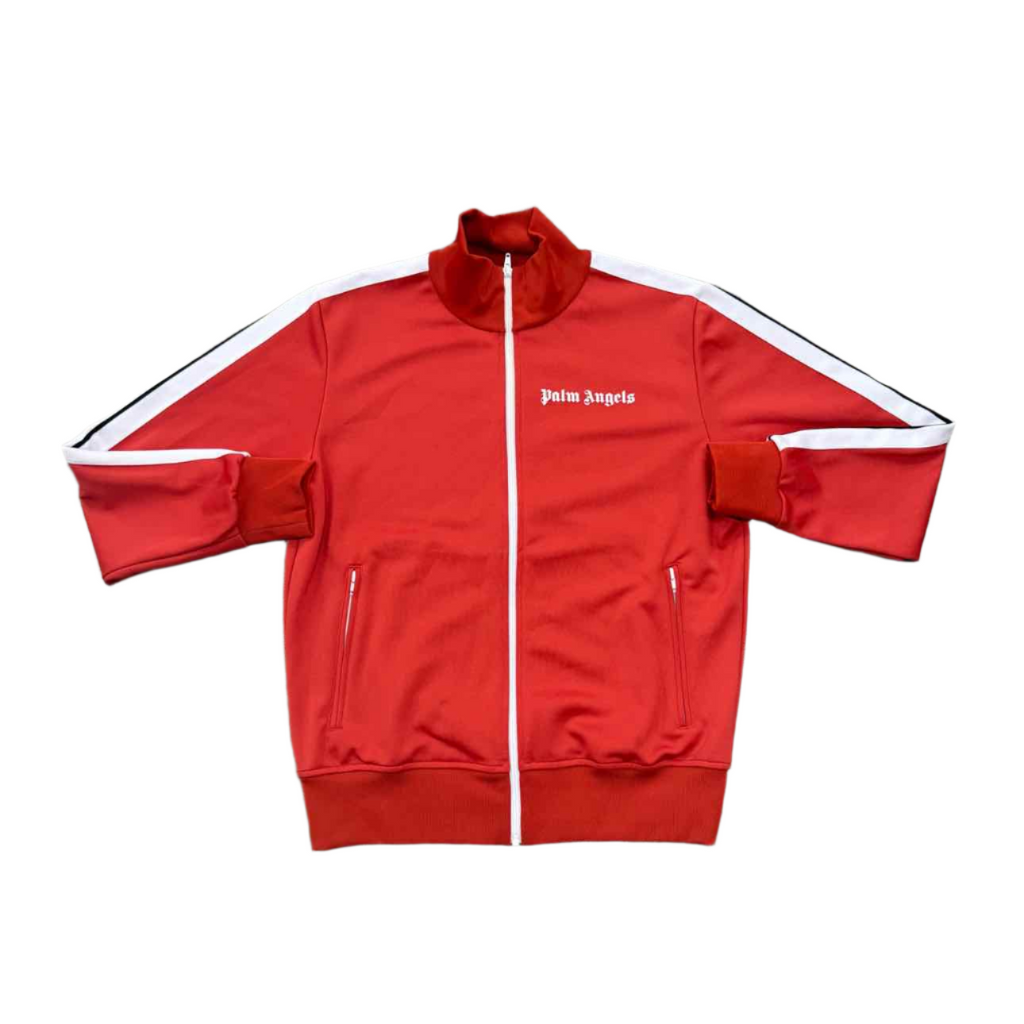 Palm Angels Track Jacket "LOGO" Burnt Orange Used Size L