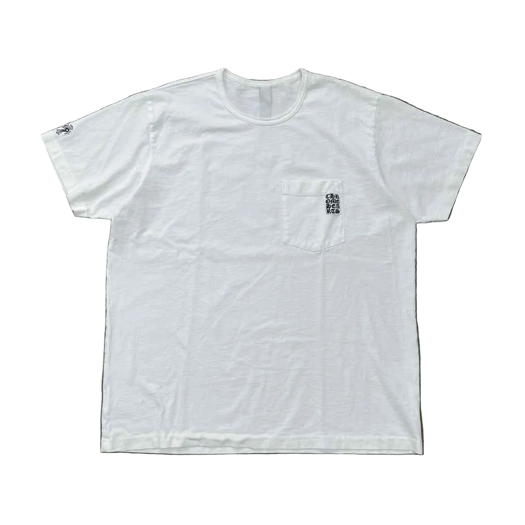 Chrome Hearts T-Shirt "EYECHART" White New Size 2XL
