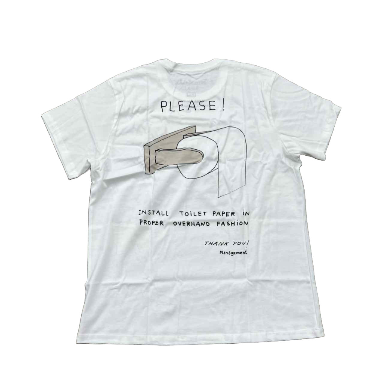 Tom Sachs T-Shirt &quot;MCDONALD&#39;S&quot; White New Size L