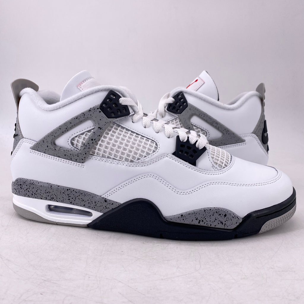 Air Jordan 4 Retro "White Cement" 2025 New Size 13