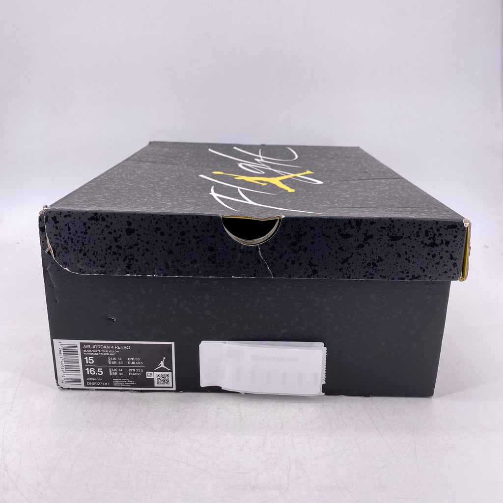 Air Jordan 4 Retro "Thunder" 2023 Used Size 15