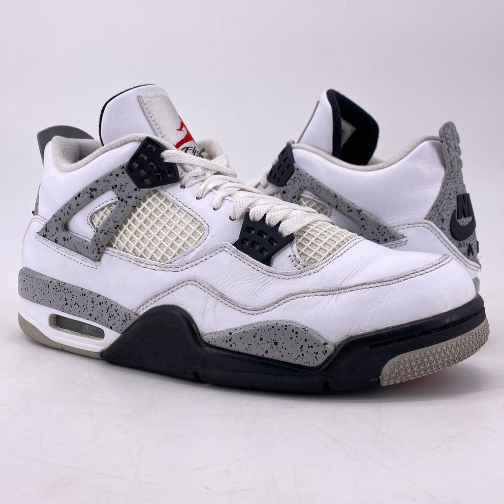 Air Jordan 4 Retro "White Cement" 2016 Used Size 8.5