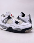 Air Jordan 4 Retro "White Cement" 2016 Used Size 8.5