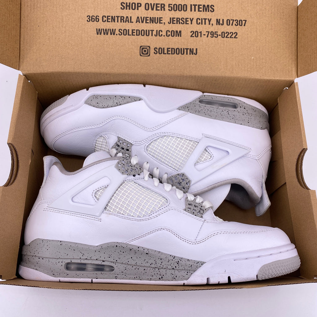 Air Jordan 4 Retro "White Oreo" 2021 Used Size 12