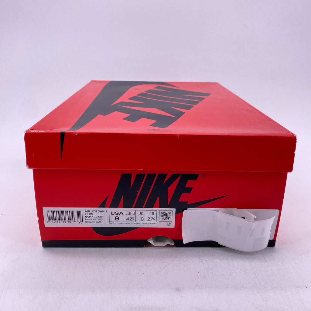 Air Jordan 1 HI 85' "Black White" 2023 Used Size 9